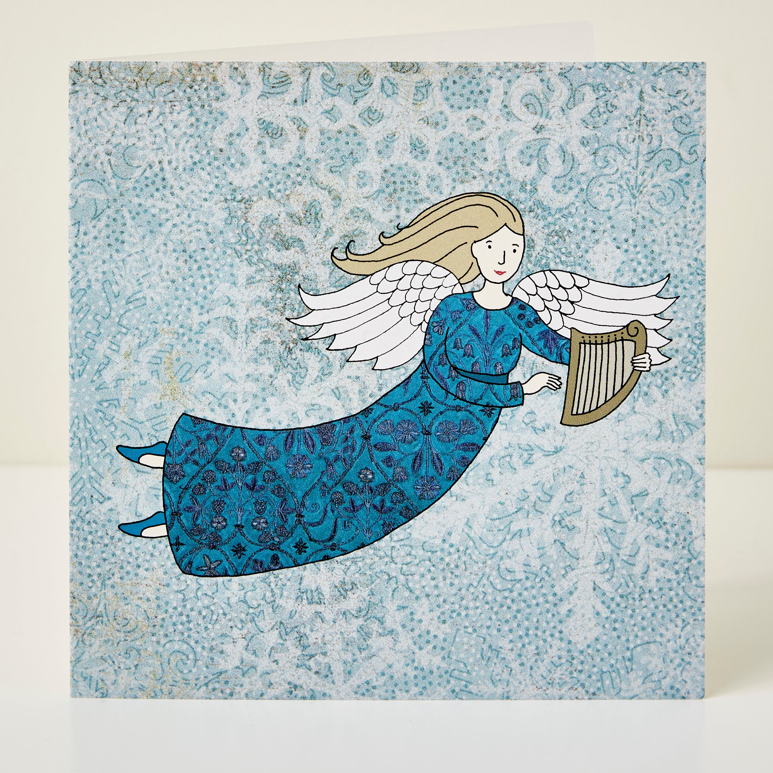 Angel Christmas Card by Mary Kilvert