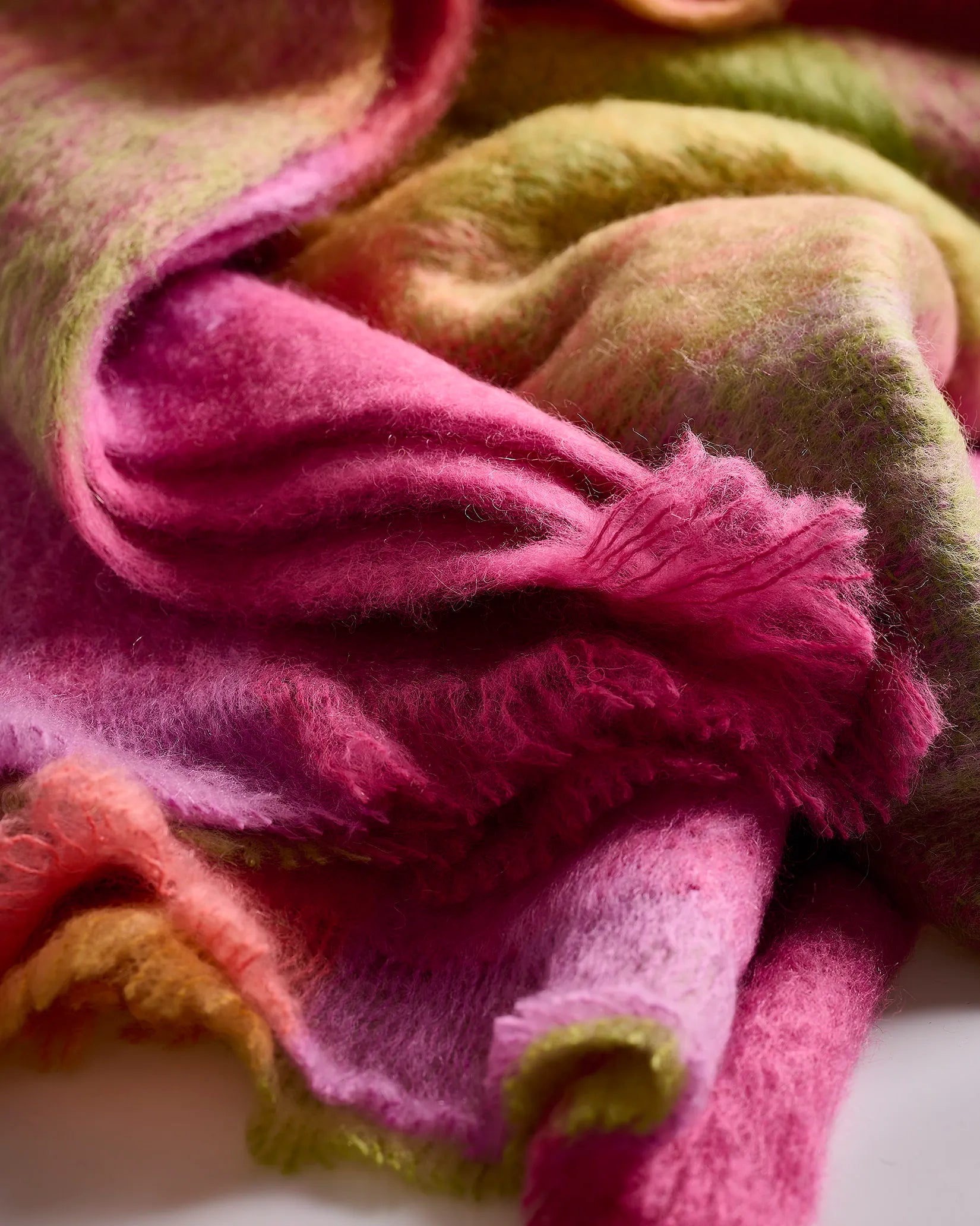 Large Lotus Mohair Throw